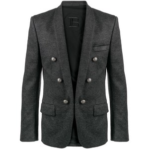 발망 발망 장식 버튼 블레이저