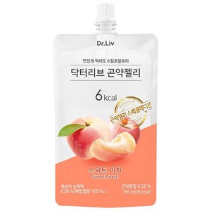 닥터리브 곤약젤리 스위트 피치, 150g, 10개
