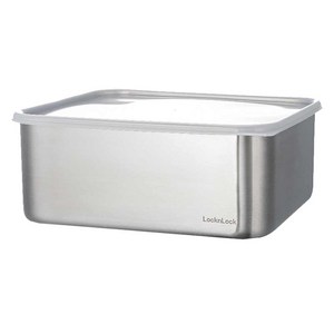 락앤락 스테인리스 스틸 밀폐용기 휴대용 보관함, 3L용기, 1개