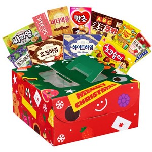 메리 크리스마스 스위트 케이크 상자 과자선물세트
