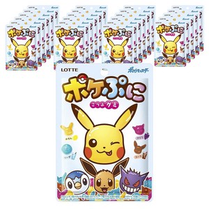 롯데제과 포케푸니 작은 구미, 80g, 24개