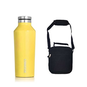 [공식 수입사] 콕시클 270ml 보냉 보온병 캔틴 텀블러 + 크로스 쿨러백 세트 레몬에이드, 레모네이드 + 미니크로스쿨러백, 1개