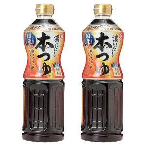 기꼬만 진한 육수 혼쯔유, 1L, 2개