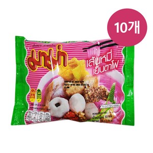 태국 마마 옌타포 인스턴트 라이스 버미셀리 55g x 10개 쌀국수라면 MAMA RICE VERMICELLI YENTAFO, 1개