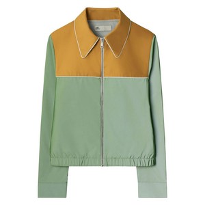 토리 버치 컬러 블록 리플렉티브 재킷