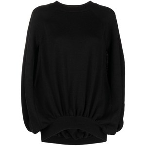 베르사체 베르사체 슬릿 소매 스웨터