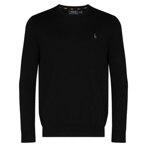 폴로랄프로렌 로고 자수 크루 스웨터, 블랙계열, Standard XXL(KR 115)