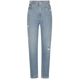 돌체앤가바나 미니 디스트레스드 디테일 진, 블루계열, Italy 46(KR 77)