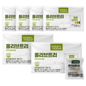 네츄럴올가 지중해 올리브오일 트리 캡슐 42캡슐, 14회분, 6박스