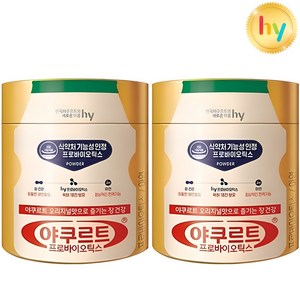 에치와이 야쿠르트 프로바이오틱스 유산균, 120g, 2개