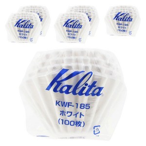 칼리타 웨이브 필터 화이트 KWF-185, 100개, 6개
