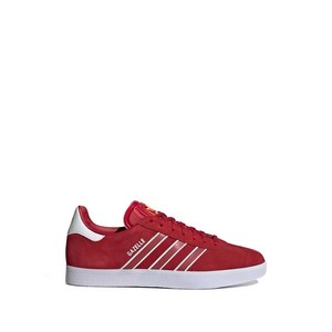 아디다스 가젤 스트라이프 스니커즈, US men 9(KR 270), 레드계열