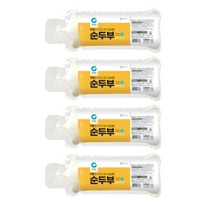 청정원 순두부, 4개, 1kg