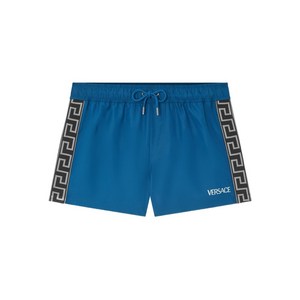 베르사체 드로스트링 스윔 쇼츠, 블루계열, Numeric 7(KR 115)