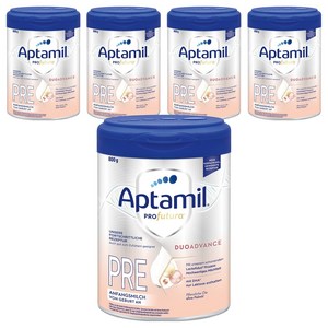 압타밀 프로푸투라 듀오어드밴스 분유 프레, 800g, 5개