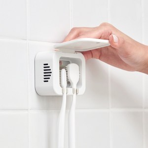 프리쉐 삼성전자 UV-C LED 2구 무선 히팅 바람건조 칫솔살균기