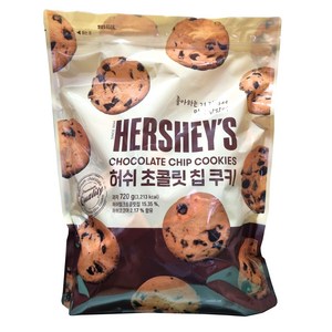 HERSHEYS 허쉬 초콜릿 칩 쿠키 720g, 1개