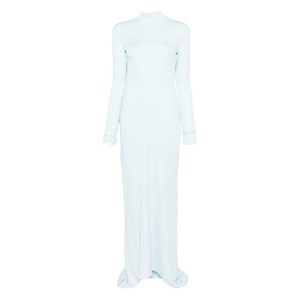 톰포드 오픈 백 맥시 이브닝 드레스, 블루계열, Italy 38