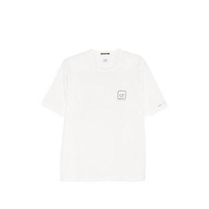 C.P.컴퍼니 로고 티셔츠, 화이트계열, Standard XL