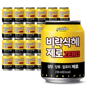 팔도 비락식혜 제로, 238ml, 24개