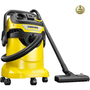 카처 건습식 업소용 진공 청소기 25L WD5PV, 블랙 + 옐로우