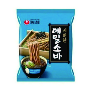 농심 메밀소바, 127g, 40개