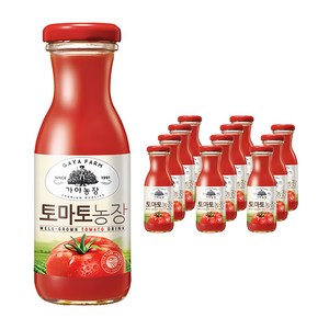 가야농장 토마토농장, 180ml, 12개