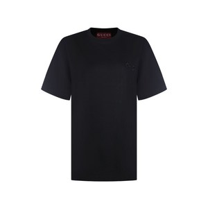 구찌 비즈 로고 티셔츠, 블랙계열, Standard M(KR 66)