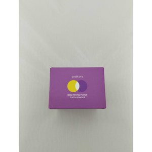 [본사 정품] 퓨리븐 퍼플 가루 치약 보색브라이트닝 가루 치약, 40g, 2개