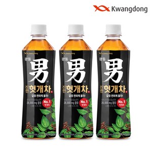 [광동직영]광동 진한 헛개차 500ml x 40pet, 40개