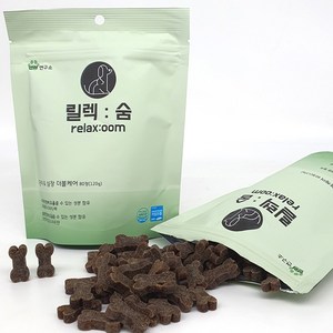 릴렉숨 강아지 기관지 호흡기 심장 영양제, 2개