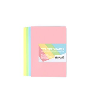 sta staed 4컬러 도톰한 색지(4 COLORED PAPER), 120g A5 200매