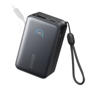 앤커 나노 파워뱅크 10000mAh 45W 보조배터리 고속충전 기내반입 C타입 케이블 일체형 아이폰 노트북 갤럭시