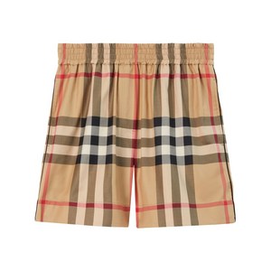 버버리 빈티지 체크 패턴 쇼츠, 베이지계열, UK 10(KR 55-66)