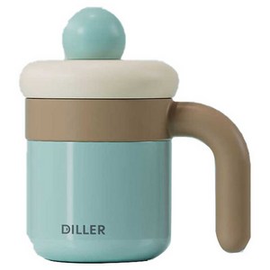 딜러 손잡이형 스트로우 보온 보냉 텀블러 D9326
