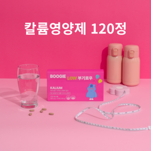 칼륨영양제 칼륨 포타슘 붓기칼륨 워터 밸런스 칼륨보충제 1200mg x 1박스, 1개, 120정