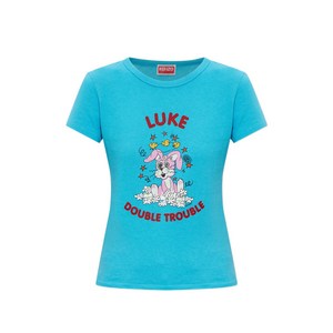 겐조 그래픽 티셔츠, 블루계열, Standard M