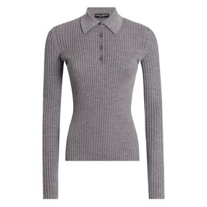 돌체앤가바나 골지 폴로 탑, 그레이계열, Italy 50(KR 88)