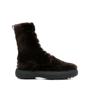 토즈 WG 레이스업 앵클 부츠, Europe 37.5(KR 245), 브라운계열