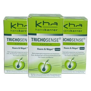 한스카러 트리코스 헤어 네일 비건 캡슐, 60정, 3개