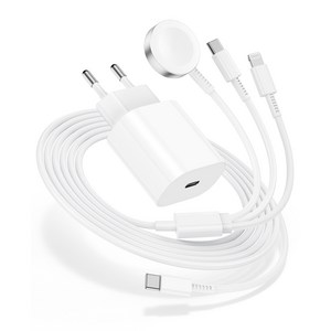 루미아코어 애플워치 무선 충전기 C타입 20W c타입 고속 충전기 8핀 3ni1고속충전케이블