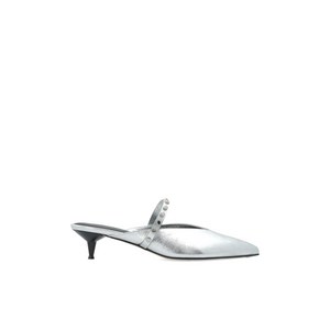 알렉산더맥퀸 레더 힐 펌프스, Italy 36(KR 230), 실버계열