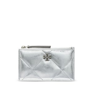 토리 버치 키라 다이아몬드 퀼팅 집업 카드 케이스