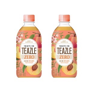 티즐 제로 피치우롱티, 500ml, 10개