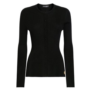 돌체앤가바나 골지 버튼 업 가디건