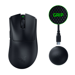 레이저 DeathAdder V4 Pro 무선 게이밍 마우스 + 동글이 + 그립 + 스왑 세트
