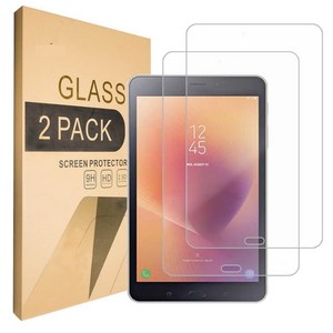 삼성 갤럭시탭A 8.0 2017 호환 방탄 강화유리 액정 보호 필름2장 SM-T380 T380N T385 T385N 케이스나라