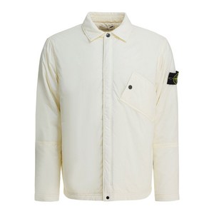 스톤 아일랜드 포켓 패치 오버셔츠, 화이트계열, Standard L(KR 100)
