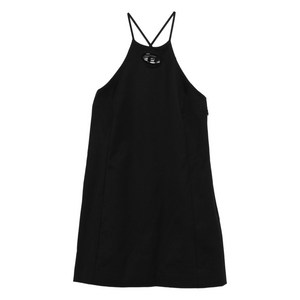 디젤 디엘마 로고 컷아웃 미니 드레스, 블랙계열, Italy 38(KR 44)