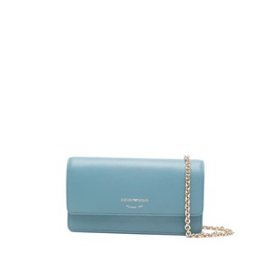 엠포리오아르마니 체인 레더 클러치